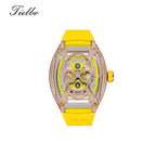 Kale Watch – Transparent, Iced-Out, Automatic T828M