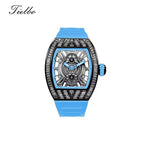 Crystal Storm Automatic Watch – Skeleton, 43×51mm, 368 Crystals T827M