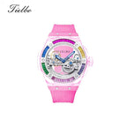 Prism Black – Transparent Skeleton Watch T711