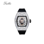 Crystal Storm Watch – Quartz, Skeleton, Crystal Inlay T827S