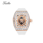 Women's Crystal Storm Watch – Quartz, Skeleton, 40×46mm T827L