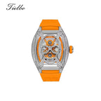 Kale Watch – Transparent, Iced-Out, Automatic T828M
