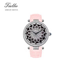 Women's Bloom Watch – Rotating Dial, Iced-Out, 42mm T127L