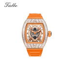 Crystal Storm Automatic Watch – Skeleton, 43×51mm, 368 Crystals T827M