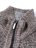 Man Zip Up Sweater - Naturzy