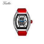 Armor Rose Watch – Transparent, Skeleton, Automatic T831M