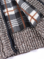 Man Zip Up Sweater - Naturzy