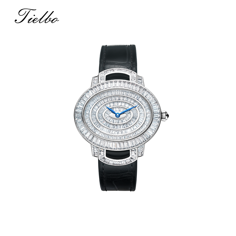 Women's Vienna Watch – Quartz, Slim, Rectangular, Crystal T813L