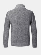 Man Zip Up Sweater - Naturzy