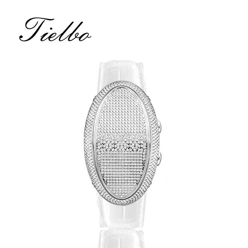 Women's Mystic Watch – Iced-Out, Quartz, 27×45mm T602L