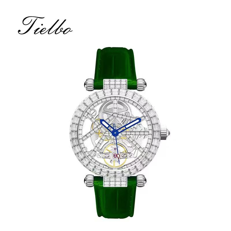 Women's Celestial Spark Watch – Automatic, Skeleton, 38mm T866L