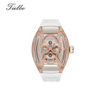 Kale Watch – Transparent, Iced-Out, Automatic T828M