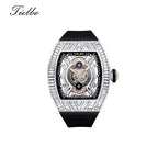 Women's Crystal Storm Watch – Quartz, Skeleton, 40×46mm T827L