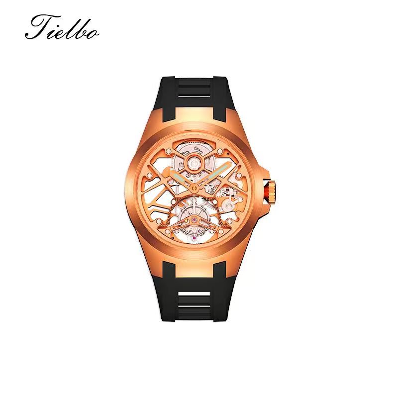 Tianzhou Skeleton Tourbillon Watch – Manual, Sapphire, 44mm T306M