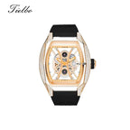 Armor Rose Watch – Transparent, Skeleton, Automatic T831M