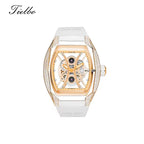 Armor Rose Watch – Transparent, Skeleton, Automatic T831M