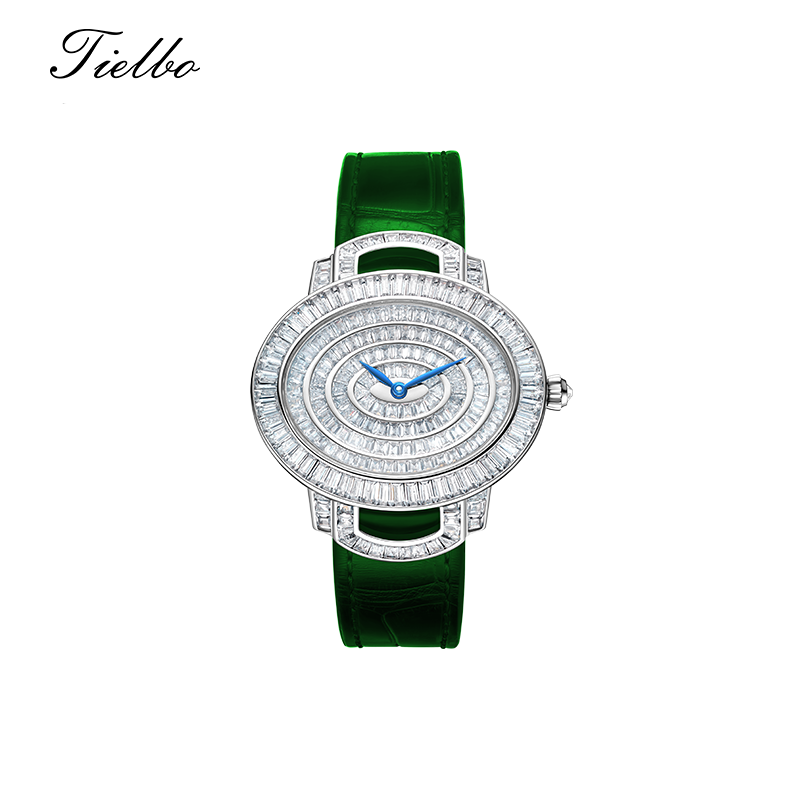 Women's Vienna Watch – Quartz, Slim, Rectangular, Crystal T813L