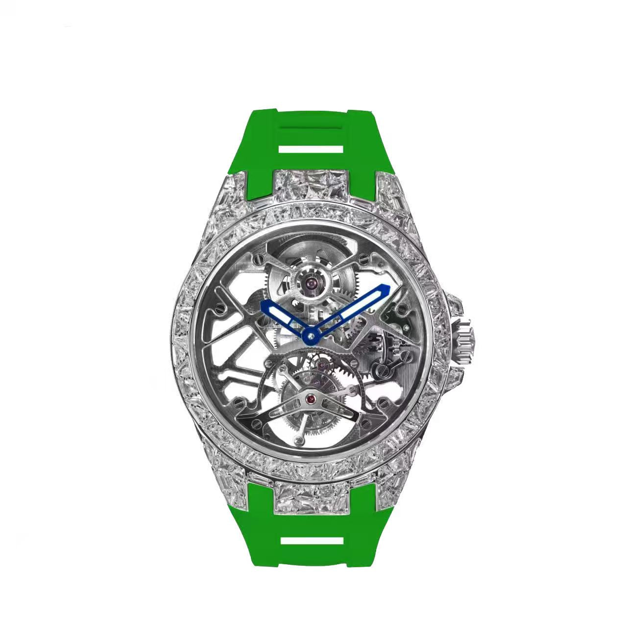 Wuyin Skeleton Tourbillon Watch – Manual, Sapphire, 44mm T850M