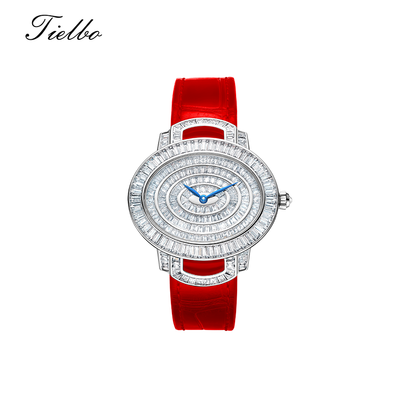 Women's Vienna Watch – Quartz, Slim, Rectangular, Crystal T813L