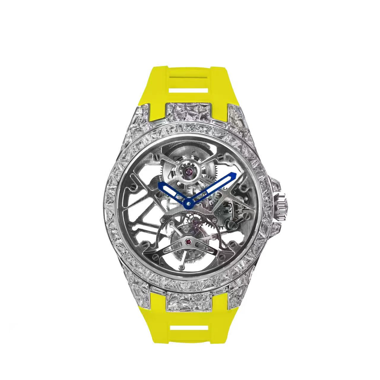 Wuyin Skeleton Tourbillon Watch – Manual, Sapphire, 44mm T850M