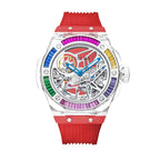Prism Rainbow – Transparent Skeleton Watch T712