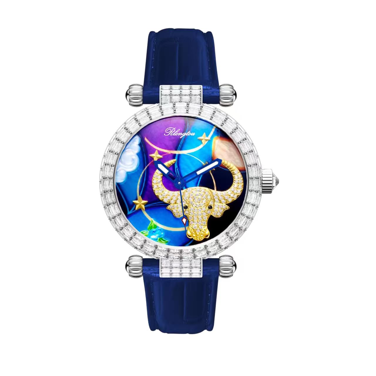 Zodiac Automatic Watch – 12 Signs, Crystal, 42mm T913M