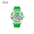 Prism Black – Transparent Skeleton Watch T711