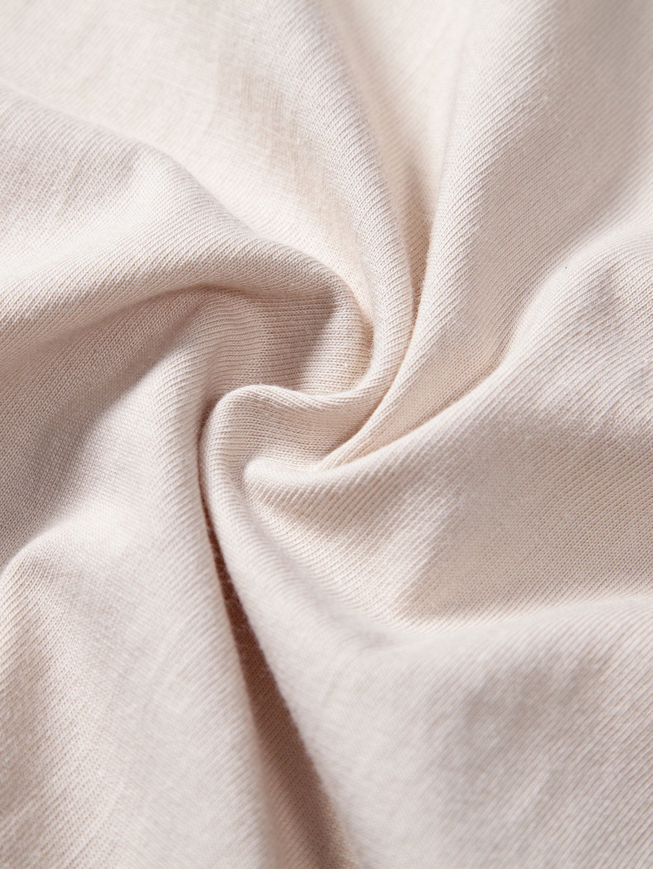 Basic Regular Fit Cotton T-Shirt - Naturzy