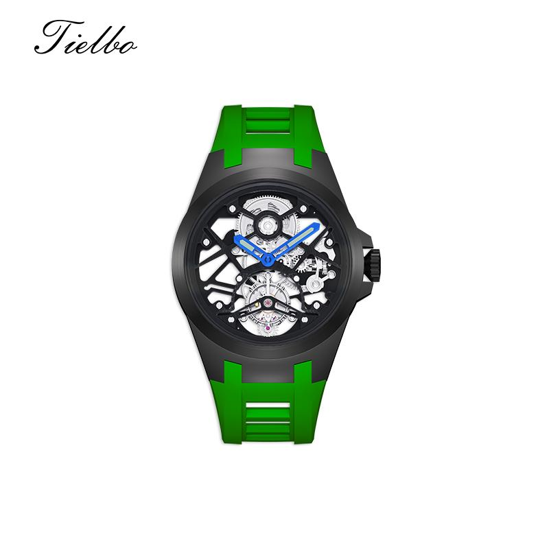 Tianzhou Skeleton Tourbillon Watch – Manual, Sapphire, 44mm T306M