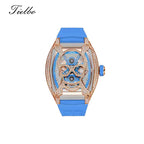 Kale Watch – Transparent, Iced-Out, Automatic T828M