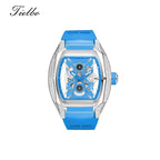 Armor Rose Watch – Transparent, Skeleton, Automatic T831M
