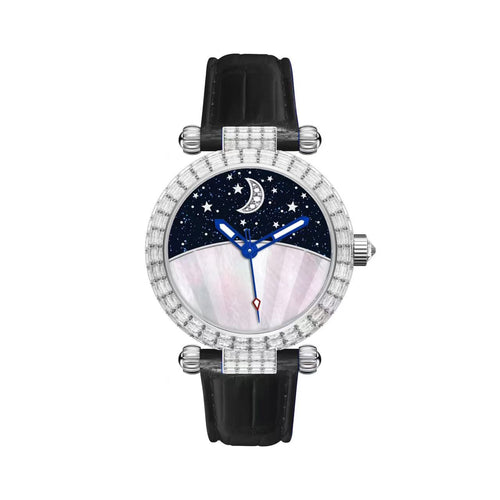 Cosmic Harmony Watch – Automatic, Blue Dial, 42mm T863M