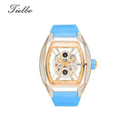 Armor Rose Watch – Transparent, Skeleton, Automatic T831M