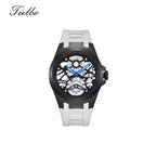 Tianzhou Skeleton Tourbillon Watch – Manual, Sapphire, 44mm T306M