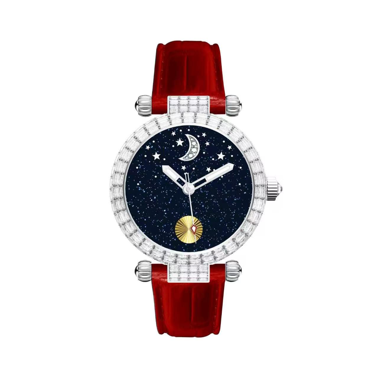Women's Celestial Edge Watch – Automatic, Blue Dial, 38mm T869L