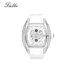 Armor Rose Watch – Transparent, Skeleton, Automatic T831M
