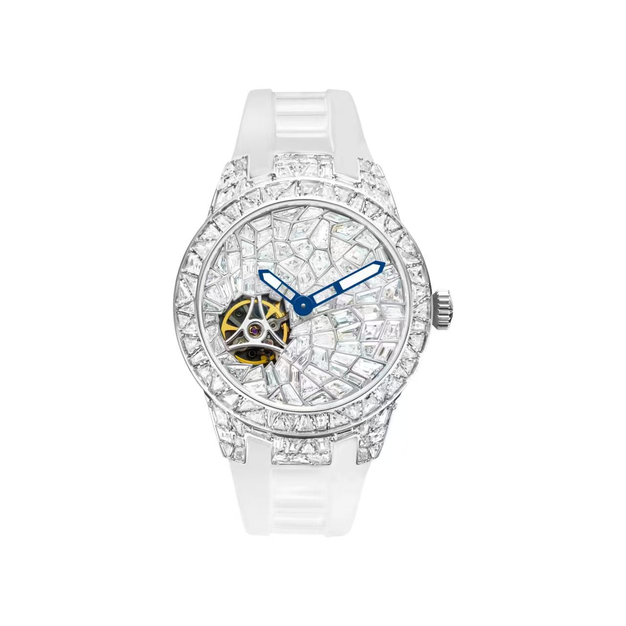 Women's Faith Automatic Watch – 38mm, Full Crystal T835L