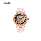 Women's Dawn Fortune Watch – Rotating Dial, Iced-Out, 42mm T127L