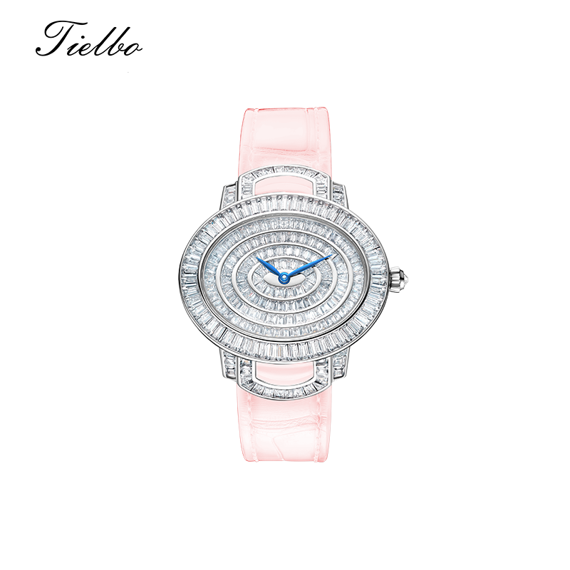 Women's Vienna Watch – Quartz, Slim, Rectangular, Crystal T813L