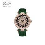 Women's Bloom Watch – Rotating Dial, Iced-Out, 42mm T127L