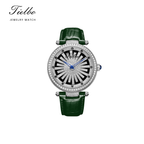 Bloom Watch – Rotating Dial, Iced-Out, 45mm T127M