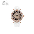 Women's Bloom Watch – Rotating Dial, Iced-Out, 42mm T127L