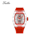 Women's Crystal Void Watch – Transparent, Skeleton, Automatic T823L