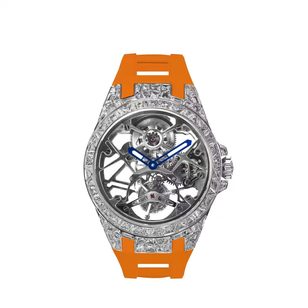 Wuyin Skeleton Tourbillon Watch – Manual, Sapphire, 44mm T850M