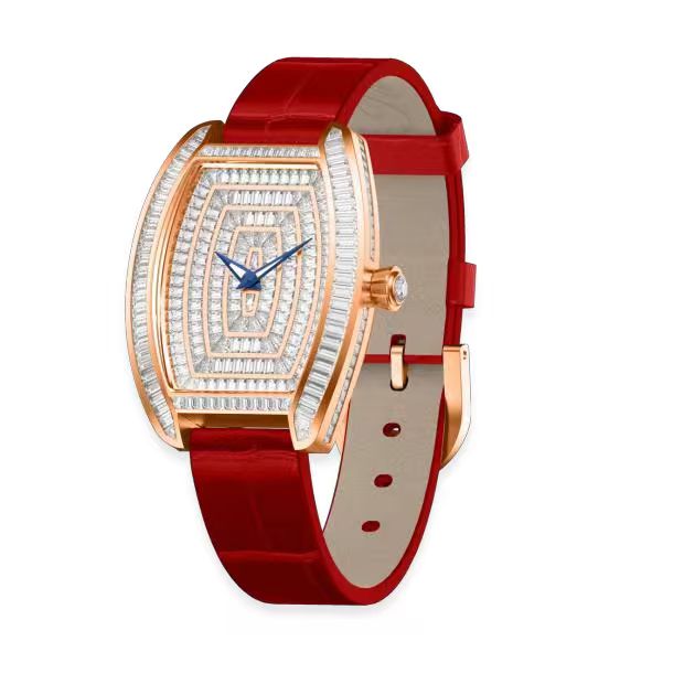 Women's Perfect Goddess Watch – Rose Gold, Quartz, Crystal T302L
