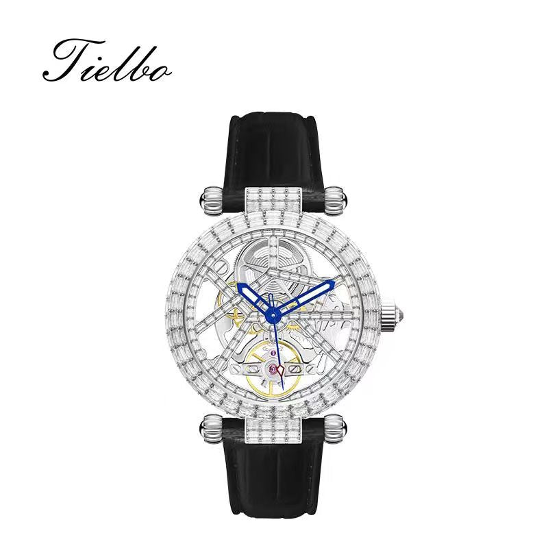 Celestial Spark Watch – Automatic, Skeleton, 42mm T866M