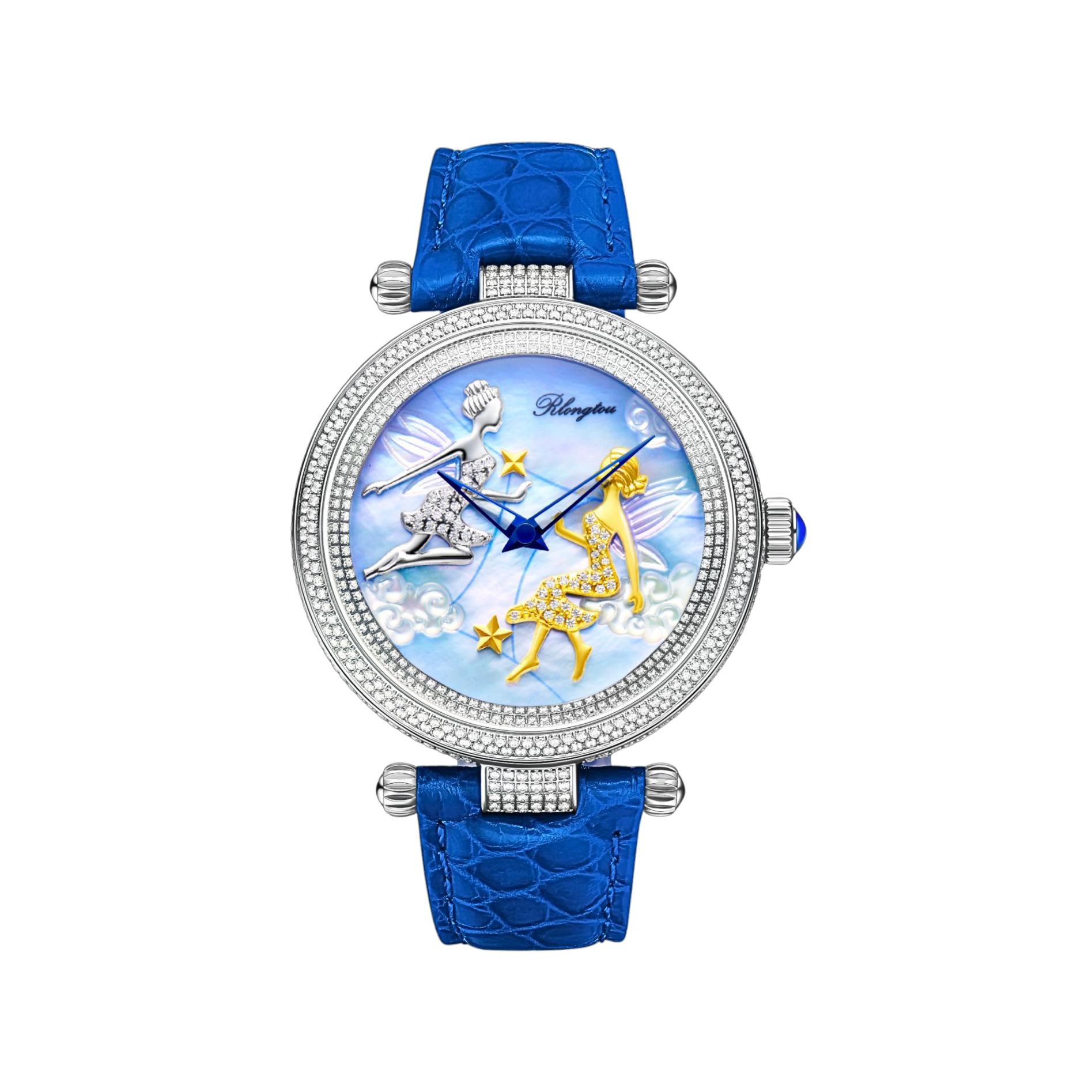 Women's Zodiac Watch – 12 Signs, Crystal, 42mm T912L