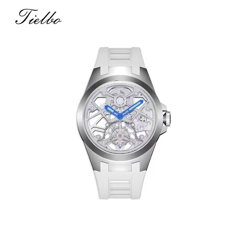 Tianzhou Skeleton Tourbillon Watch – Manual, Sapphire, 44mm T306M