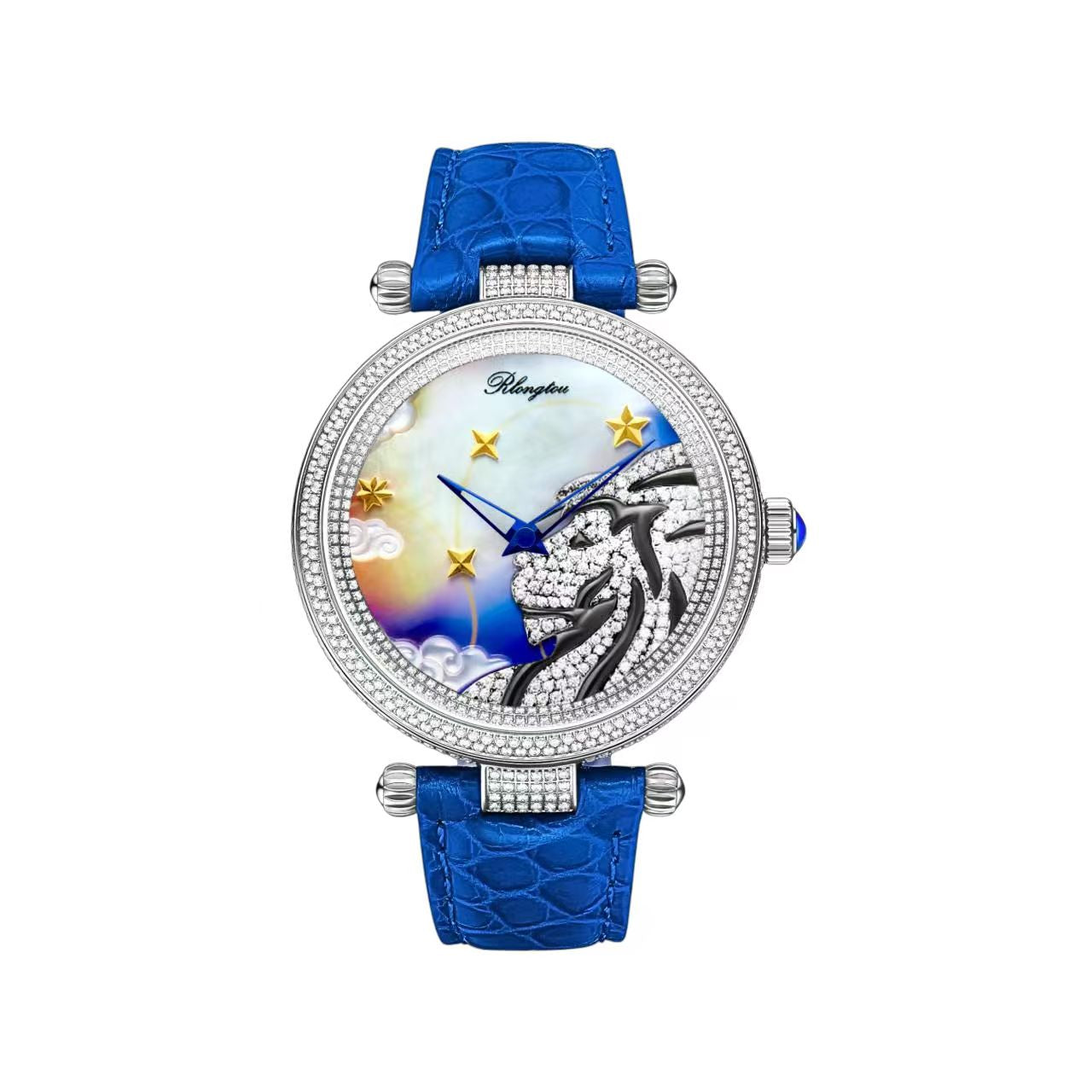 Women's Zodiac Watch – 12 Signs, Crystal, 42mm T912L