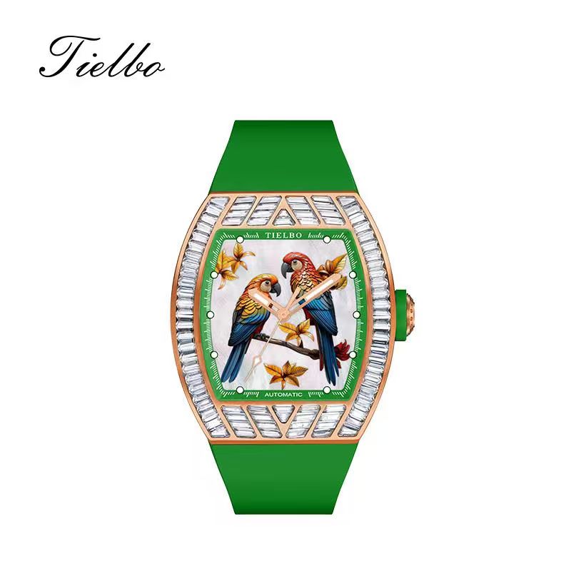 Women's Serendipity Watch – Rose Gold, Quartz, Crystal Inlay T859L
